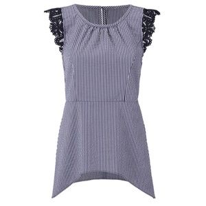 ☀️SUMMER CLEARANCE☀️ CAbi Lace Flutter Top